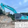 excavator made by KOBELCO produced in 2022 85% new