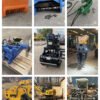 Various replacement functional tools for excavators