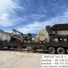 Mobile crushing station with mobility， produced in 2023 90% new